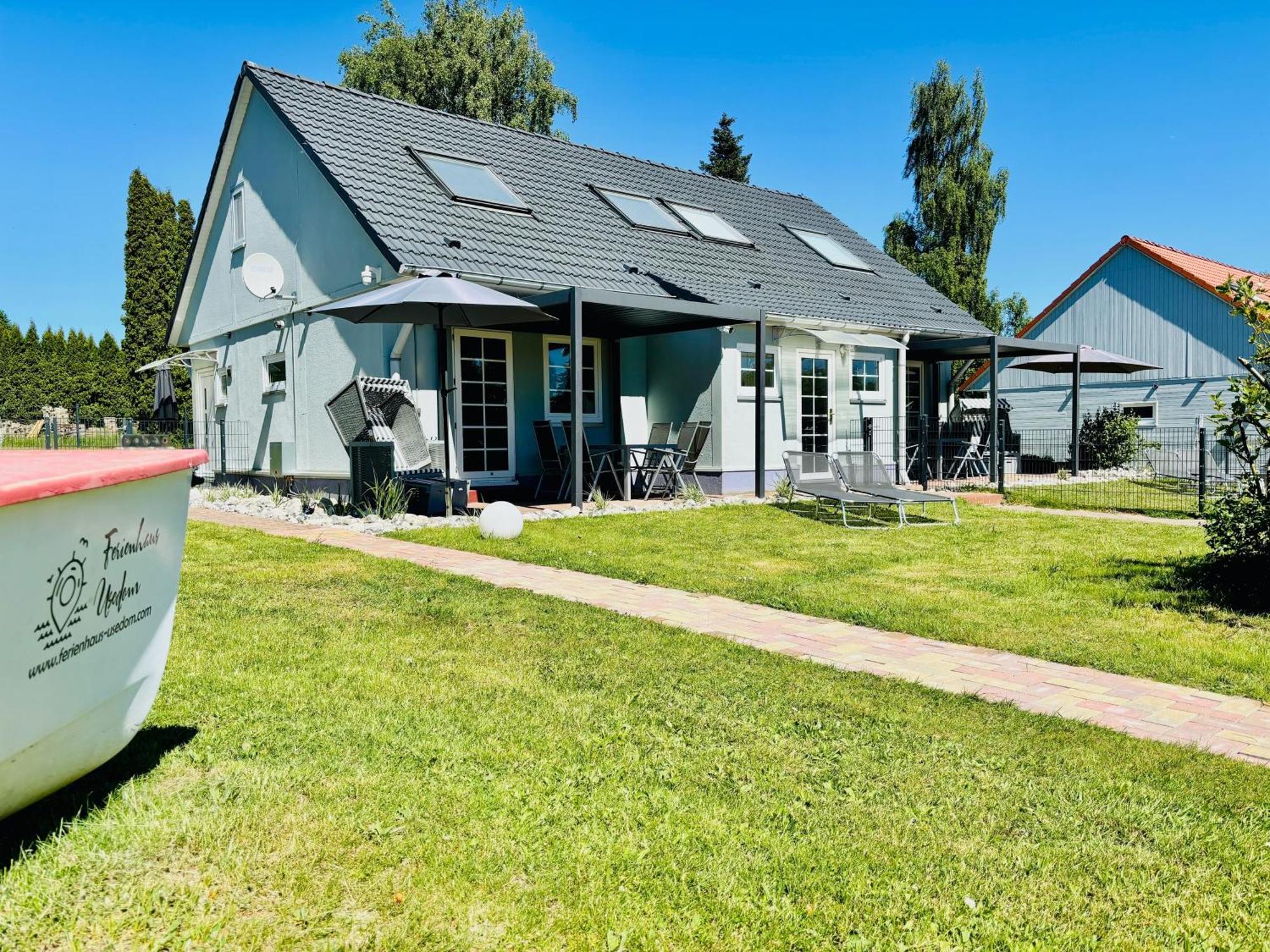 Ferienhaus Usedom Familie Stopp Haus 23 Lutow ภายนอก รูปภาพ